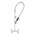 Thumbnail image #2 for EverSteel Stainless Steel 8-Inch Deck Mount Pre-Rinse Mixing Faucet Assembly with 24-Inch Riser and 44-Inch Hose