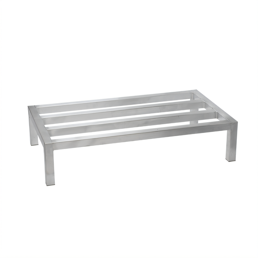 Product image #1 for Winco Aluminum Tubular Welded Dunnage Rack, 20 x 48 x 8 Inches, 1,500 lb. Capacity
