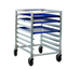 Thumbnail image #1 for New Age Mobile Undercounter Aluminum Bun Pan Rack, 8-Pan Capacity