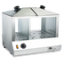 Thumbnail image #1 for Omcan USA Countertop Side-by-Side Hot Dog Steamer and Bun Warmer, 100 Hot Dogs / 48 Buns, 120V