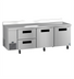 Thumbnail image #1 for Hoshizaki Steelheart 93-Inch 3-Section Worktop Refrigerator with 2 Doors and 2 Drawers, Side-Mounted, Stainless Steel