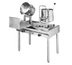 Thumbnail image #1 for Groen Direct Steam Hand-Tilt Kettle Cabinet Assembly with 20-Quart and 40-Quart Kettles, 48-Inch Stainless Steel Table