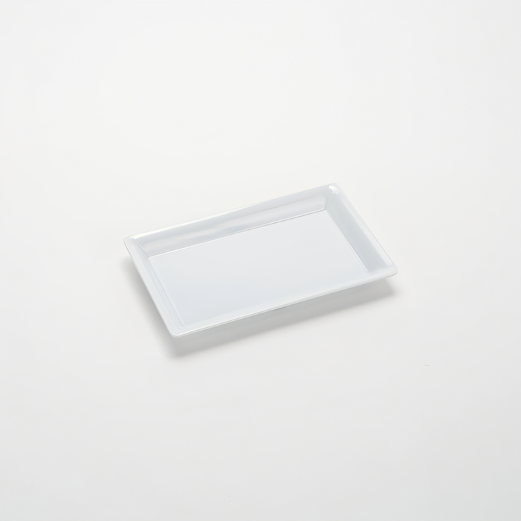 Product image #1 for Endurance 12 x 7 Inch Rectangular Break-Resistant White Melamine Platter