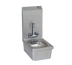 Thumbnail image #1 for Eagle Group Space-Saver Wall-Mount Hand Sink with 19.5-Inch Backsplash, Gooseneck Faucet, Basket Drain, and Skirt