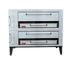 Thumbnail image #1 for Marsal SD-1060 Stacked Double Deck Gas Pizza Oven with 36 x 60 Brick Baking Chambers