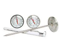 Admiral Craft Instant Read Pocket Dial Thermometer, 2-Inch Dial, 0°F to 220°F / 10°C to 100°C