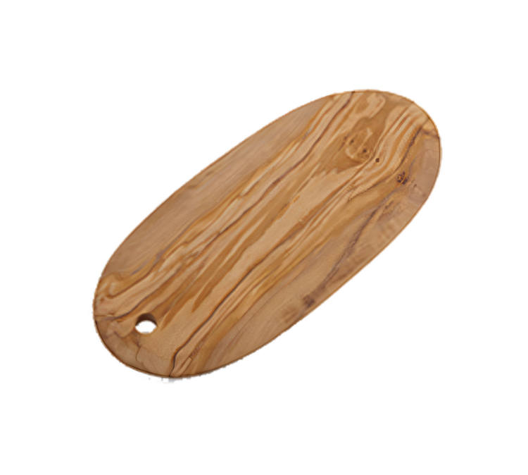 Product image #1 for American Metalcraft Oval Olive Wood Serving Board, 16-1/8 x 7-1/8 Inch