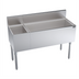 Thumbnail image #1 for Krowne Royal Series 48-Inch Underbar Combination Ice Bin with Right Ice Bin and Left 12-Inch Insulated Bottle Storage