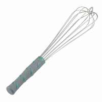 Vollrath Jacob's Pride 18-Inch French Whip with Aqua Nylon Handle