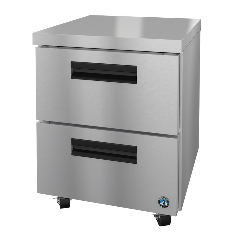 Product image #1 for Hoshizaki Steelheart 27-Inch One-Section Undercounter Refrigerator with 2 Drawers