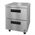 Thumbnail image #1 for Hoshizaki Steelheart 27-Inch One-Section Undercounter Refrigerator with 2 Drawers
