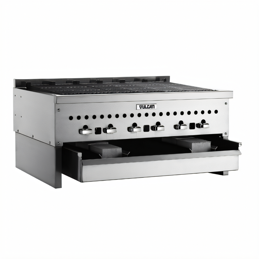 Product image #1 for Vulcan Achiever 60-Inch Wood Assist Low Profile Smoker Base