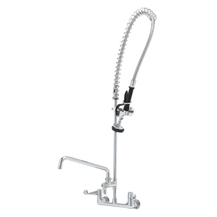 Product image #1 for equip 8-Inch Wall-Mount Pre-Rinse Unit with 12-1/8-Inch Add-On Faucet
