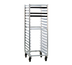 Thumbnail image #1 for New Age Mobile 3/4-Height End-Loading Aluminum Bun Pan Rack, 17 Pan Capacity