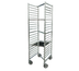Thumbnail image #1 for John Boos Mobile Front-Load Nesting Aluminum Bun Pan Rack, 20-Pan Capacity