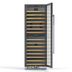 Thumbnail image #1 for KoolMore 23-Inch Dual Zone 155-Bottle Wine Cooler Refrigerator with Tempered Glass Door and Stainless Steel Frame, Built-In or Freestanding