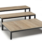 Thumbnail image #1 for Cardinal Mix&Play by Abert FP066 Food Bar Display, Aluminum and Wood, 27.5" W x 20.63" D x 8.88" H
