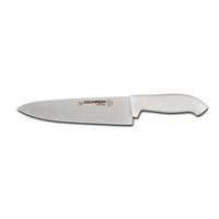 Dexter-Russell SofGrip 8-Inch Chef's/Cook's Knife with White Soft Rubber Grip Handle