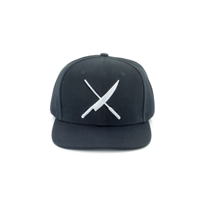 Product image #1 for Mercer Culinary Black 6-Panel Snap Back Baseball Cap