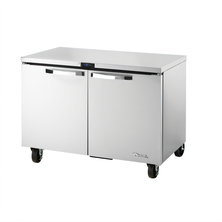 Product image #1 for True SPEC SERIES 48-Inch 2-Section Undercounter Freezer with Solid Doors
