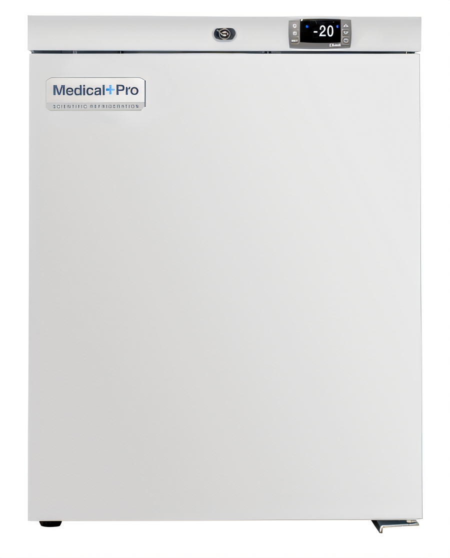 Product image #1 for Medical-Grade Single Solid Door Freezer, 1.8 Cu. Ft., Manual Defrost, Stainless Steel