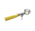 Thumbnail image #1 for Size 20 Ice Cream Disher, 2 oz. Round Bowl, Thumb Lever, Yellow Handle