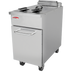 Thumbnail image #1 for BakeMax Electric Floor Fryer with 22 Liter Stainless Steel Fry Pot, 208V