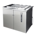 Thumbnail image #1 for Blakeslee BB-1224 Silver Saver Stationary Open-Top Stainless Steel Burnisher System