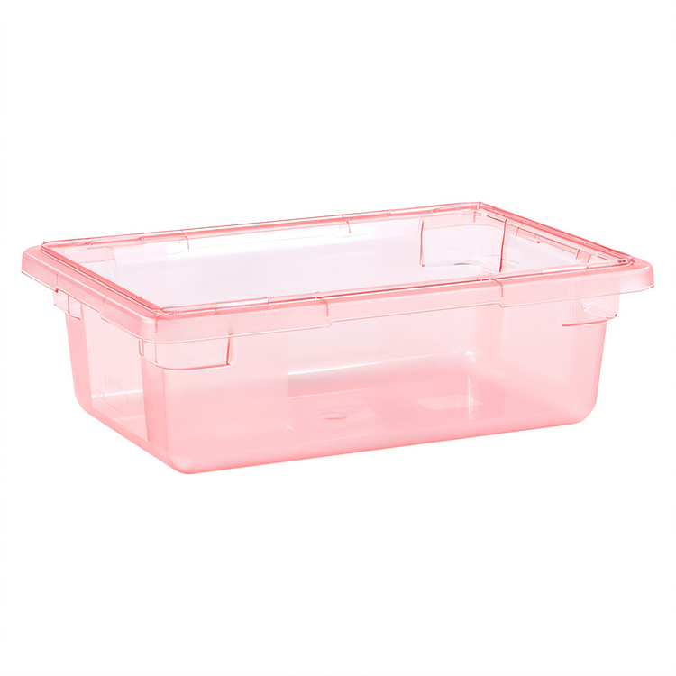 Product image #1 for StorPlus™ Color-Coded Red Polycarbonate Food Storage Box, 3.5 Gallon, 12 x 18 x 6 Inch