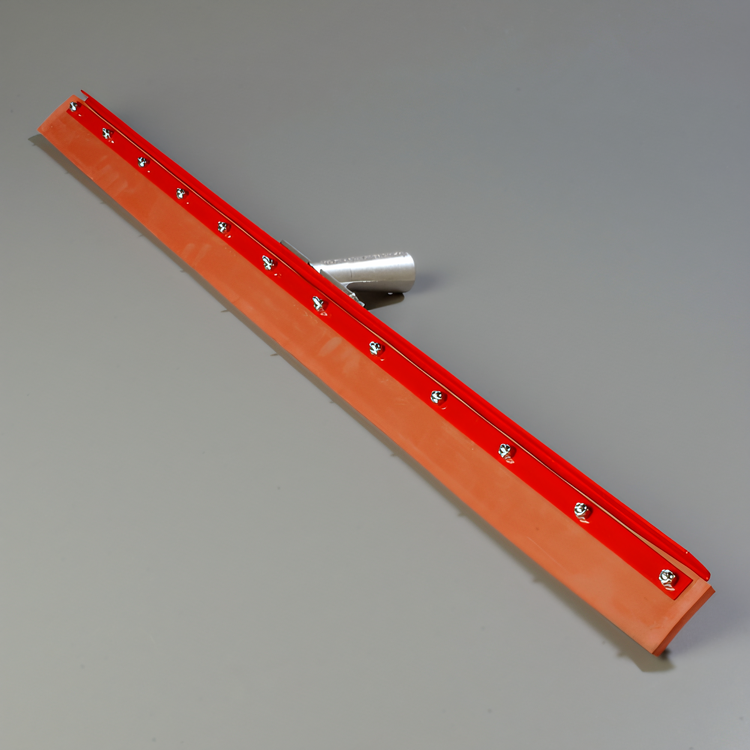 Product image #1 for Carlisle Flo-Pac 36 Inch Straight Red Gum Rubber Floor Squeegee Head