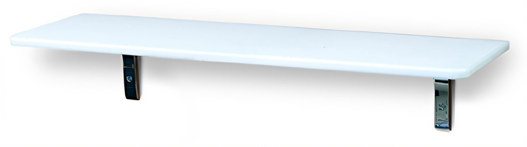 Product image #1 for Eagle Group 36 In. x 10 In. Wall-Mounted Poly Drop Shelf
