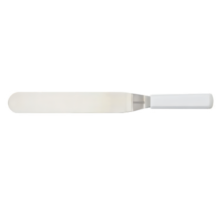 Product image #1 for Mundial 10-Inch Offset Icing Spatula with White Polypropylene Handle