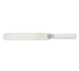 Thumbnail image #1 for Mundial 10-Inch Offset Icing Spatula with White Polypropylene Handle