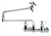 Thumbnail image #1 for Krowne Royal Series Wall-Mount Pot Filler Faucet with 24-Inch Jointed Spout, 8-Inch Centers
