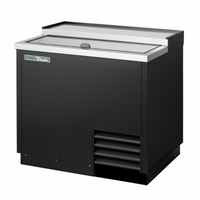 True T-36-GC-HC 36 3/4-Inch Glass and Plate Chiller/Froster, Solid Slide Lid, Deep Well, 115V