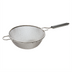 Thumbnail image #1 for Winco 10.25-Inch Double Medium Mesh Strainer with Plastic Handle