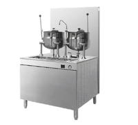 Cleveland Range Gas Kettle/Cabinet Assembly with 6-Gallon Kettle, 24-Inch Cabinet Base and 200,000 BTU Boiler
