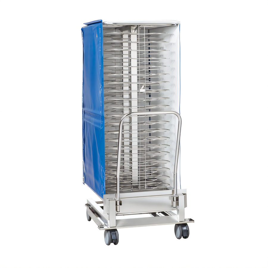 Product image #1 for RATIONAL Banquet Finishing System for SCC 201/CMP 201 Series with 60-Plate Mobile Rack and Thermocover