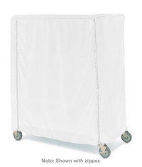 Metro 48 x 24 x 74 Inch Waterproof Vinyl-Nylon Queen Mary & Banquet Cart Cover