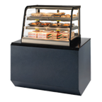 Thumbnail image #1 for Federal Industries Countertops CH4828SSD Countertop Hot Self-Service Merchandiser, Curved Glass, 2-Tier Heated Shelves, 47-Inch