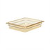 Thumbnail image #1 for Cambro H-Pan High Heat Half-Size Hot Food Pan, 2-1/2-Inch Deep, Amber
