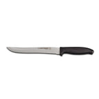 Thumbnail image #1 for Dexter Russell SofGrip 24253B 8-Inch Scalloped Utility Slicer, Stamped High-Carbon Steel, Black Rubber Grip Handle Case of 6