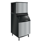 Thumbnail image #1 for Koolaire KYT1000N Remote Air-Cooled Half-Dice Cube Ice Machine, 905 lb/24 hr, 30-Inch Wide