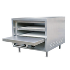 Thumbnail image #1 for Admiral Craft Equipment Corp. PO-22 2-Deck Stackable Electric Pizza Oven with Ceramic Hearth Shelves, 22-Inch Deck, 240V