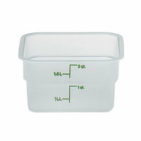 Cambro 2SFSPP190 CamSquare® Commercial Food Storage Containers Case of 6