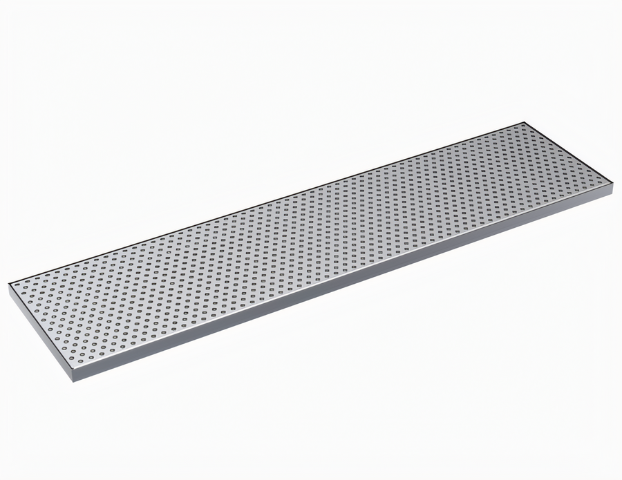 Product image #1 for Krowne 32-Inch x 8-Inch Brushed Stainless Steel Drip Tray