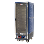 Thumbnail image #1 for Metro C5 Insulation Armour C539-MFS-U-BU Mobile Full-Height Moisture Heated Holding & Proofing Cabinet, 18 Sheet Pan Capacity, Blue