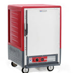 Thumbnail image #1 for Metro C5 Insulation Armour C535-HFS-L Mobile Half-Height Heated Holding Cabinet, Solid Door, 17 Full-Size Pan Capacity, 120V