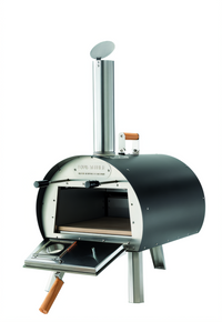 Outdoor Round Wood-Fired Oven with Ceramic Deck