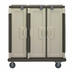 Thumbnail image #1 for Cambro Tall Profile Insulated 3-Compartment Meal Delivery Cart, 60-Tray Capacity